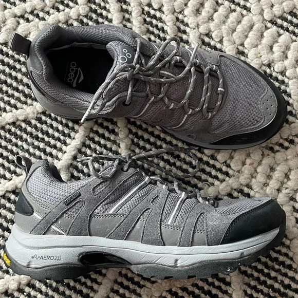 Abeo Shoes - Abeo Women’s Janet Hiking Boots Shoes Size 9 in Gray